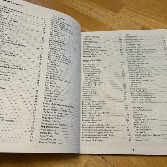 Palladium Fantasy RPG Book 3 - ADVENTURES ON THE HIGH SEAS 2nd Edition - Picture 6 of 9